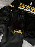 Чоловічий спортивний костюм NBA Cavaliers Cavs M2203 чорний, фото 2