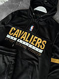 Чоловічий спортивний костюм NBA Cavaliers Cavs M2203 чорний, фото 4
