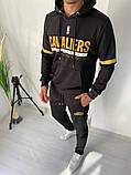 Чоловічий спортивний костюм NBA Cavaliers Cavs M2203 чорний, фото 5