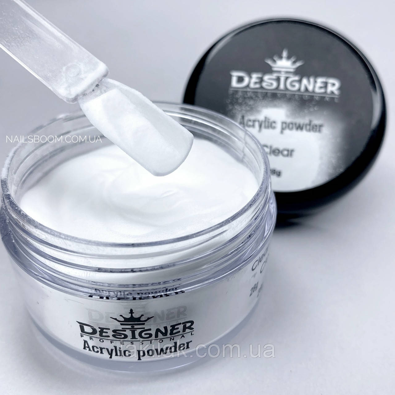 Акриловая пудра Designer Clear (прозрачная) 28гр: продажа, цена в ...