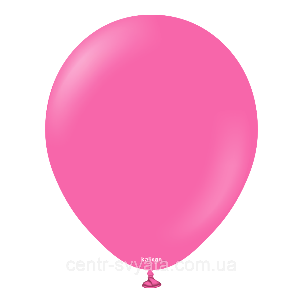 Латексна кулька Kalisan 5"(13 см) Standard Fuchsia | Пастель фуксія