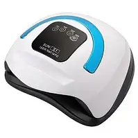 Лампа SUN S1 для сушіння гель лаку (з підставкою для телефону), 168 Вт. 3 ручкою