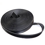 Тактильна гумова стрічка 31х5 мм чорна (8649), фото 2