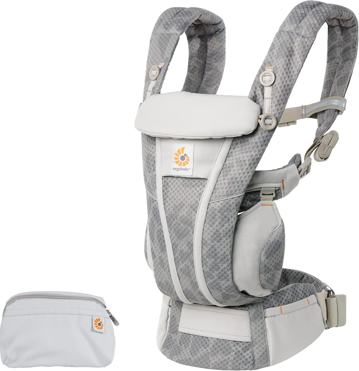 Рюкзак-переноска Ergobaby Omni Breeze Baby Carrier від народження heart 2 heart