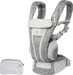 Рюкзак-переноска Ergobaby Omni Breeze Baby Carrier від народження heart 2 heart