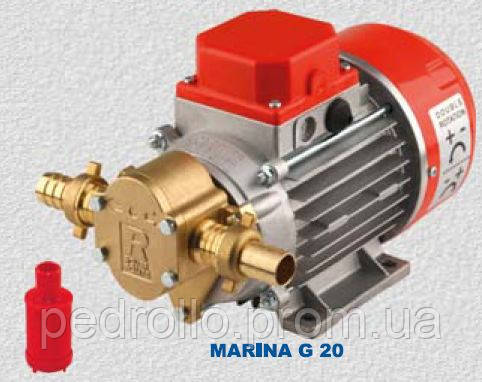 Шестеренчатый насос для масла, дт Marina 12V G-20 (12 Вольт) - фото 1 - id-p31115616