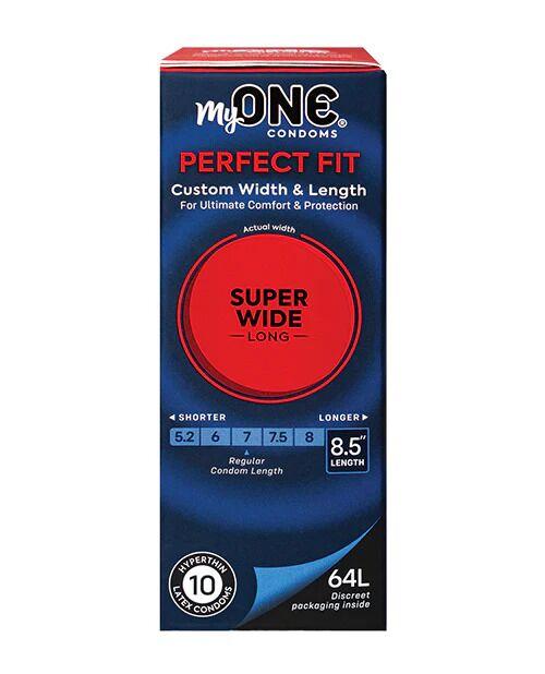 Презервативи MyONE Super Wide&Long 10 шт., картонна коробка