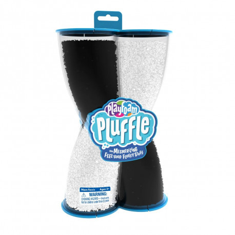 Сенсорна маса Playfoam Pluffle Чорний та білий Learning resources
