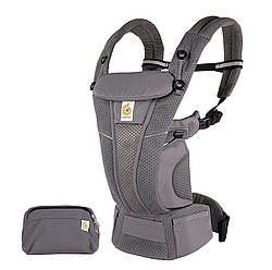 Рюкзак-переноска Ergobaby Omni Breeze Baby Carrier від народження Graphite Grey