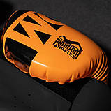 Боксерські рукавиці Phantom APEX Neon Orange 14 унцій (капа в подарунок), фото 6