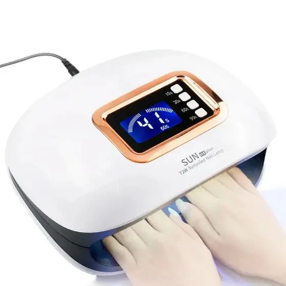 Професійна лампа SUN H4 Plus для сушіння нігтів, 72 вт.