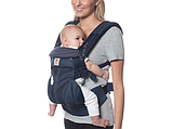 Рюкзак-переноска Ergobaby Omni 360 Baby Carrier All-In-One Cool Air Mesh з народження Pink Stripes solve, фото 2