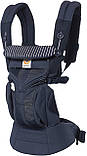 Рюкзак-переноска Ergobaby Omni 360 Baby Carrier All-In-One Cool Air Mesh з народження Pink Stripes solve, фото 4