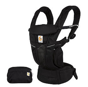 Рюкзак-переноска Ergobaby Omni Breeze Baby Carrier Onyx Black від народження