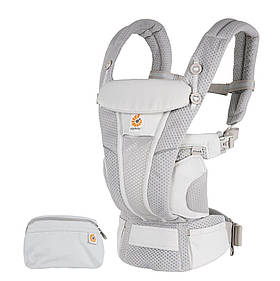 Рюкзак-переноска Ergobaby Omni Breeze Baby Carrier Pearl Grey від народження