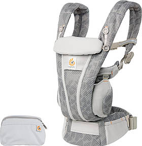 Рюкзак-переноска Ergobaby Omni Breeze Baby Carrier heart 2 heart від народження