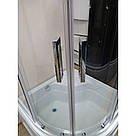 Душова кабіна VERONIS KV-3-100 матове скло 100х100х195, фото 4