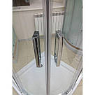 Душова кабіна Veronis KN-3-100 100х100х180 прозоре скло без піддону, фото 4