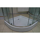 Душова кабіна Veronis KN-3-100 з піддоном 100х100х195 прозоре скло, фото 7