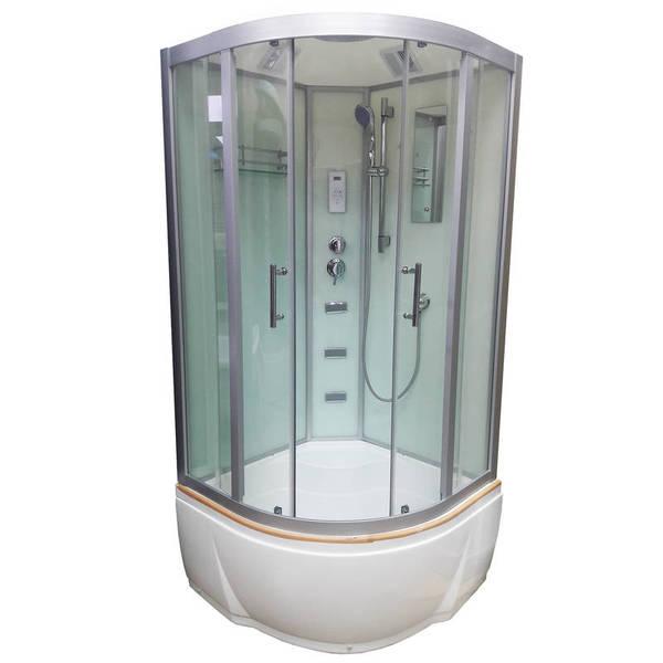 Душовий бокс Veronis BV-5-90 white 90х90х220, фото 1