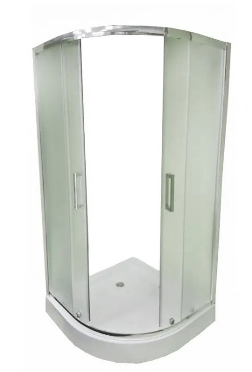 Душова кабіна Veronis KN-3-100 матове скло (з піддоном) 100х100х195, фото 1