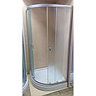 Душова кабіна Atlantis A 035P-T з піддоном 90х90х193, фото 2