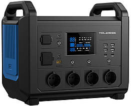 Yolaness TB1500 Портативна зарядна станція 1500Вт 1485 Wh