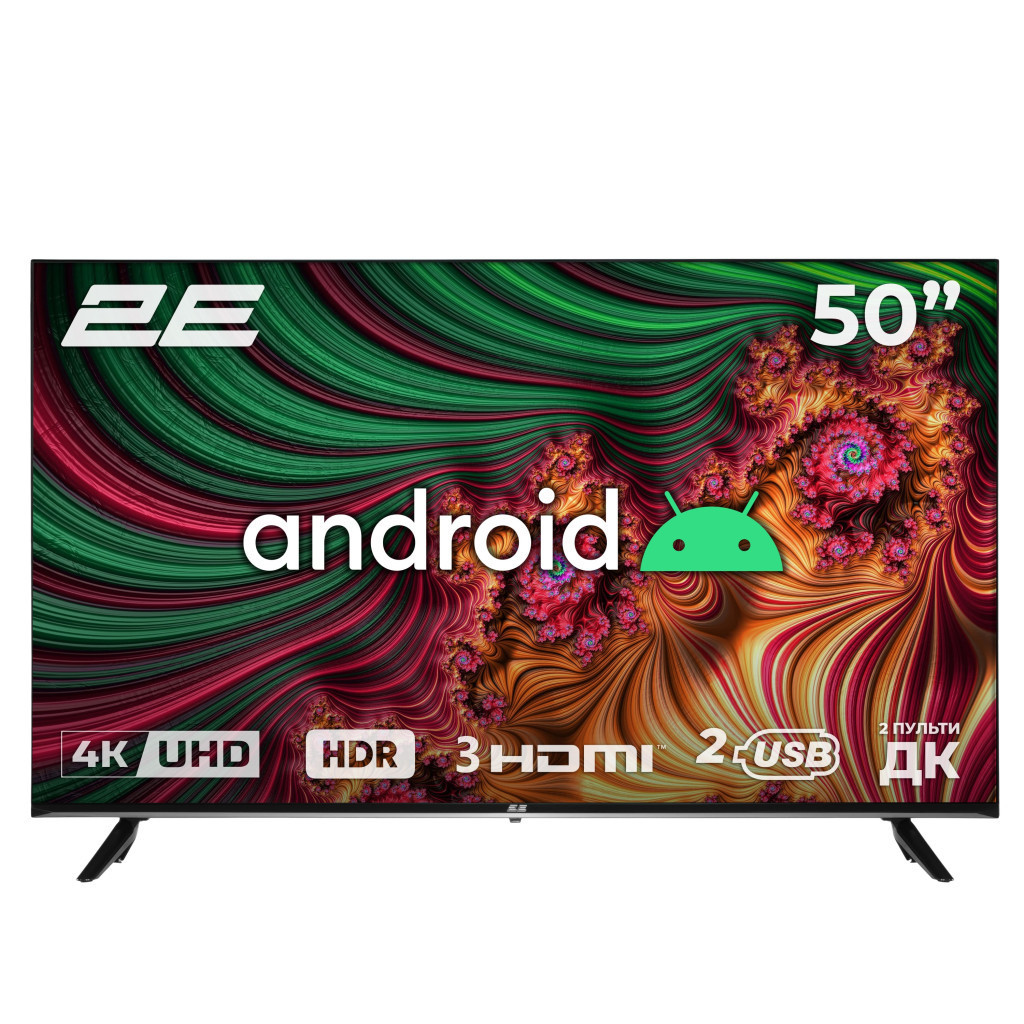 Телевізор 50" 2E 2E-50A07K
