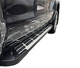 Боковые Подножки Sunrise (2 шт., Алюминий) для Volkswagen Amarok 2010-2022 гг