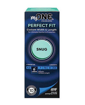 Презервативи MyONE Snug 10 шт, картонна коробка Bomba💣