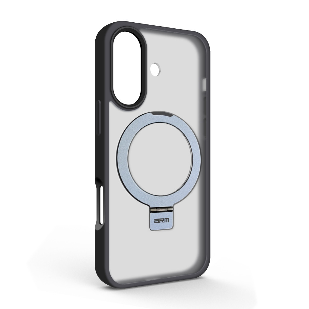 Накладка ArmorStandart Unit Stand для Apple iPhone 16 Black (ARM78777)