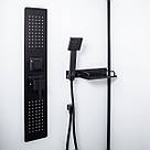 Квадратний душовий бокс INSANA Kira 90х90x210 низький піддон, фото 4