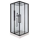 Квадратний душовий бокс INSANA Kira 90х90x210 низький піддон, фото 2