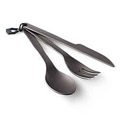 Комлект ніж, виделка, ложка GSI Outdoors Halulite 3Pc. Ring Cutlery (50014)