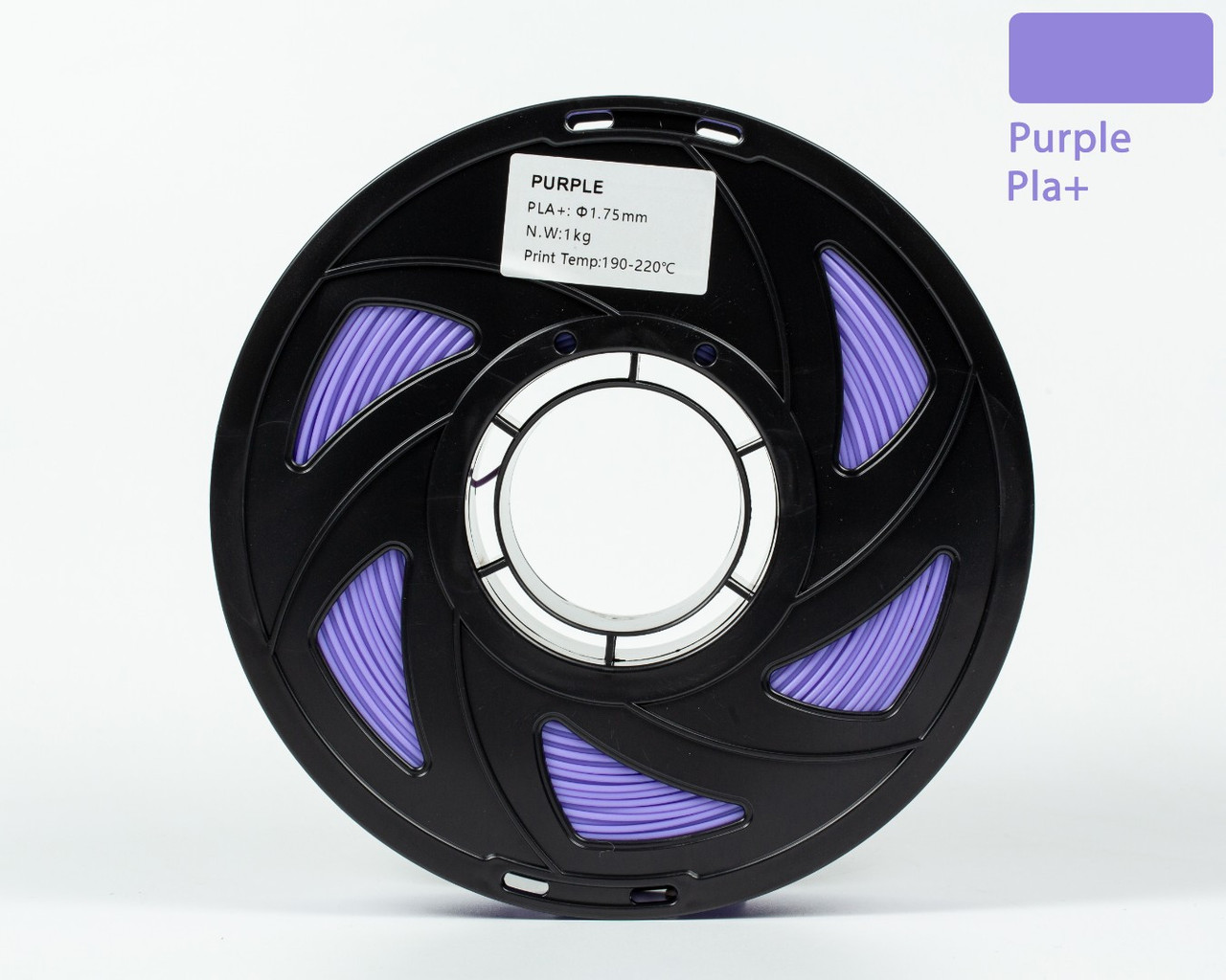 Пластик філамент для 3D-друку UA3D PLA PLUS Purple 1.75мм, 1кг, Фіолетовий