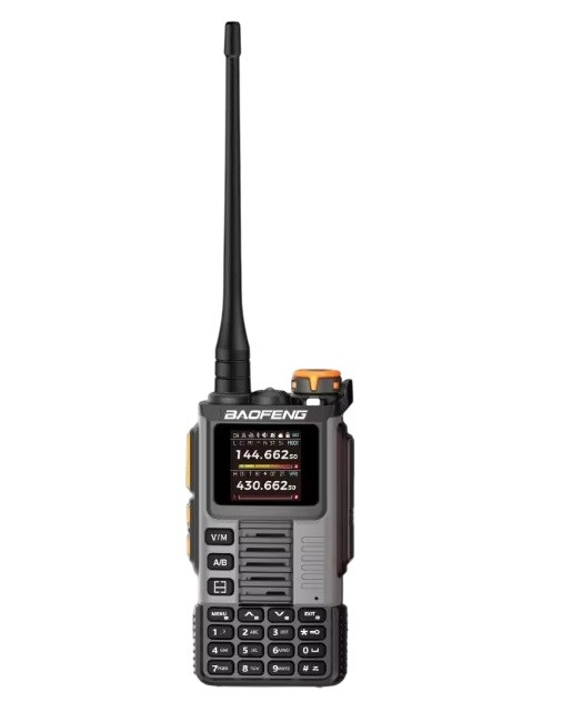 Рація Baofeng UV-K67 Pro 5W gray, дальність до 10км,  батарея 2200mAh