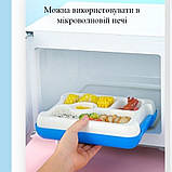 Ланчбокс DIY Лего пікселі для створення малюнка 1100 мл жовтий (LB-164780), фото 8