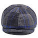 Кепка восьмиклінка клітина осінь зима, фото 3