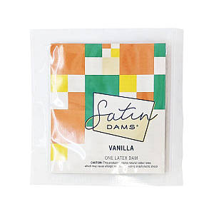 Латексна серветка Satin Dams Vanilla 1 шт.