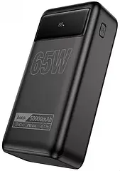 Мобільна батарея HOCO DB81A Apollo 50000mAh 65W PD QC Black