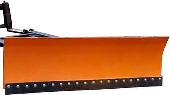 Відвал для прибирання снігу 2.0м на вилочний навантажувач вантажопід'ємністю від 3т висота 55см, кут повороту +/- 30