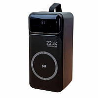 Power Bank PYT-50 Wireless Charger 50000mAh (QC+PD) 22.5W- чорний
