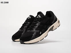 Кросівки чоловічі чорні з білою підошвою 41 42 43 44 45 Asics Gel-1130