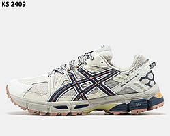 Кросівки чоловічі текстиль бежеві 43 44 Asics Gel-Kahana 8 Beige Turquoise