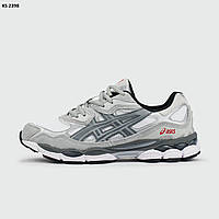 Кросівки чоловічі білі 41 42 43 44 Asics Gel-NYC Grey White