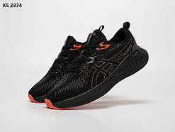 Кросівки чоловічі текстильні чорні 41 42 43 44 Asics Gel-Cumulus 25 Black Red