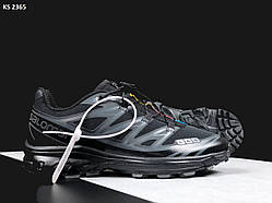 Кросівки чоловічі чорні 40 Salomon XT6 Black