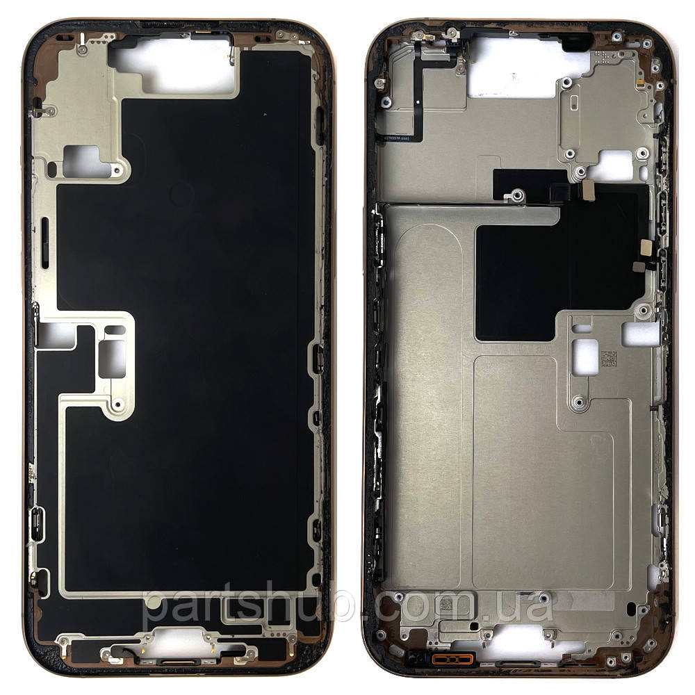 Корпус Apple iPhone 16 Pro Max з кнопкою Camera Control (золотистий оригінал 100%), фото 1