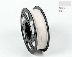 Пластик/філамент для 3D-друку UA3D PLA+  WHITE, 1.75mm, 1kg, 330m, 190-220°C / Білий