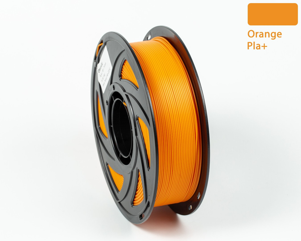 Пластик UA3D PLA+ ORANGE, 1.75мм, 1кг, 330м, 190-220°C, Помаранчевий філамент для 3Д-друку, фото 1